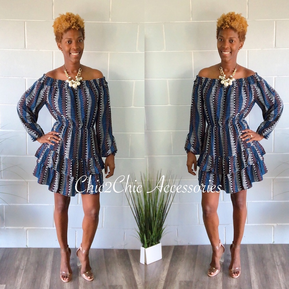 Off-The-Shoulder Dress 💙